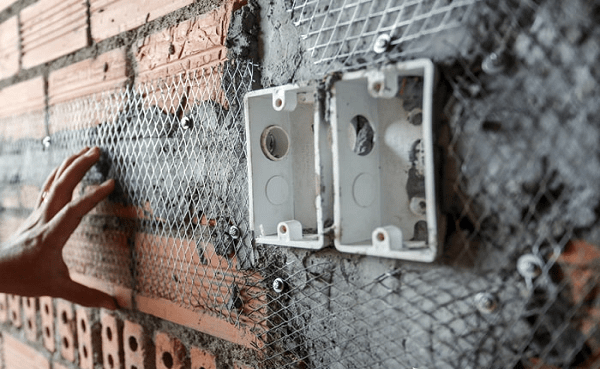 Lưới tô tường dùng để chống nứt, bảo vệ tường